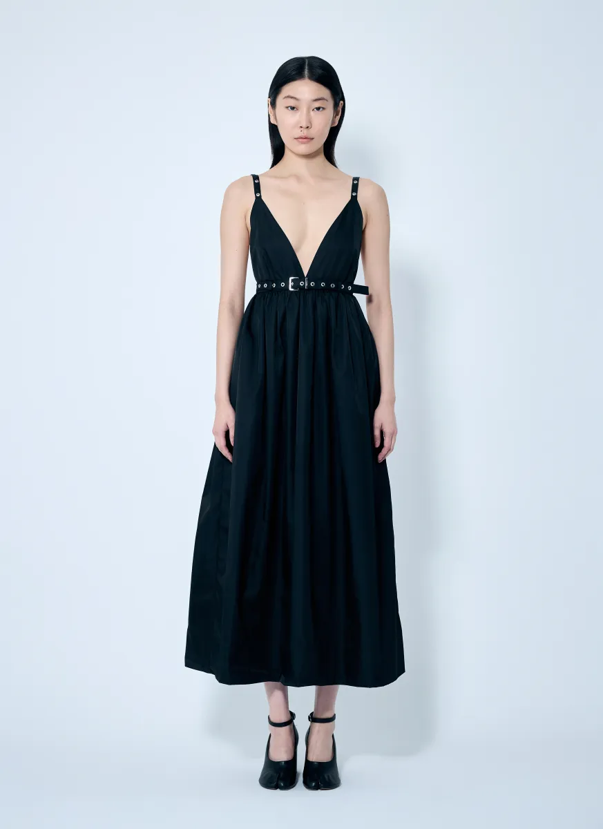 Duchesse Nylon Strap Dress