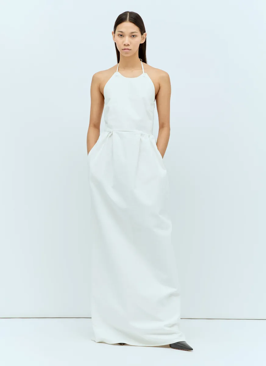 Halter Neck Maxi Dress