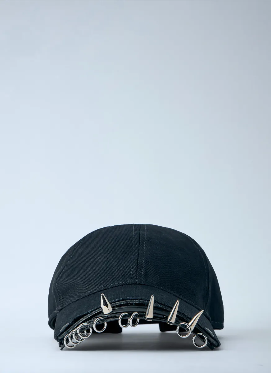 Studded Baseball Cap