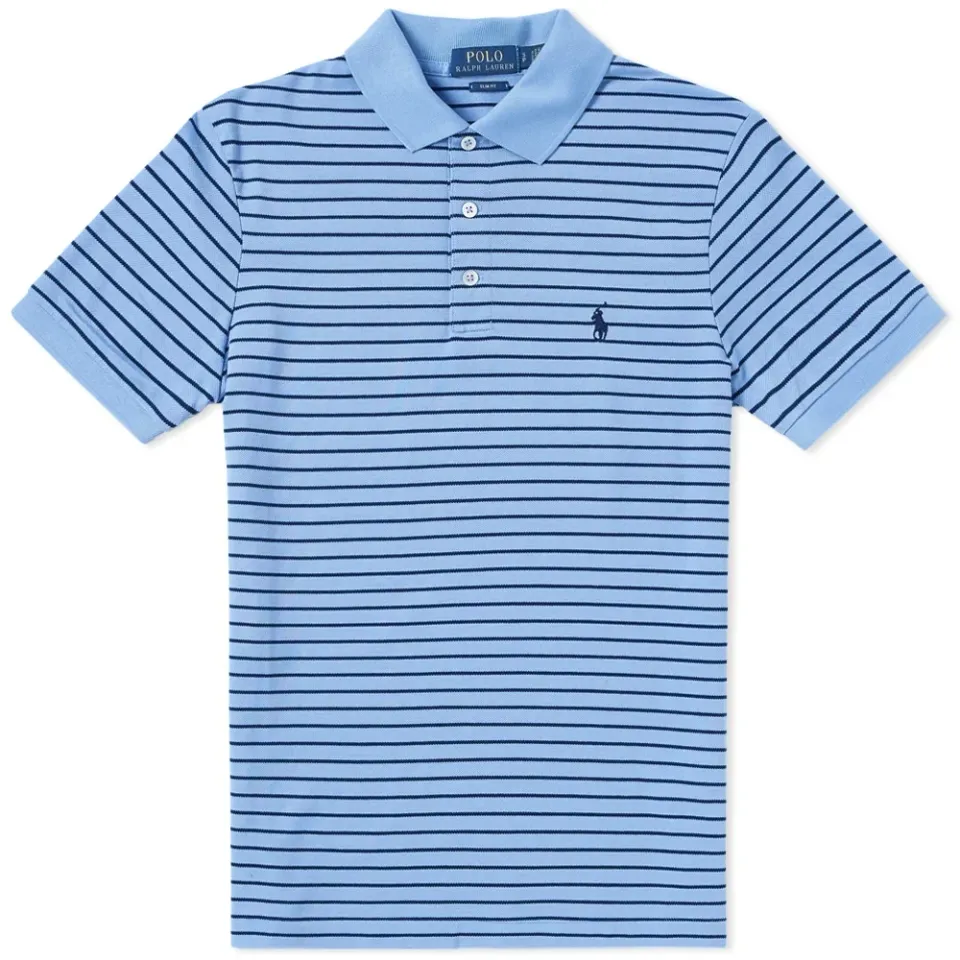 Custom Fit Stripe Polo