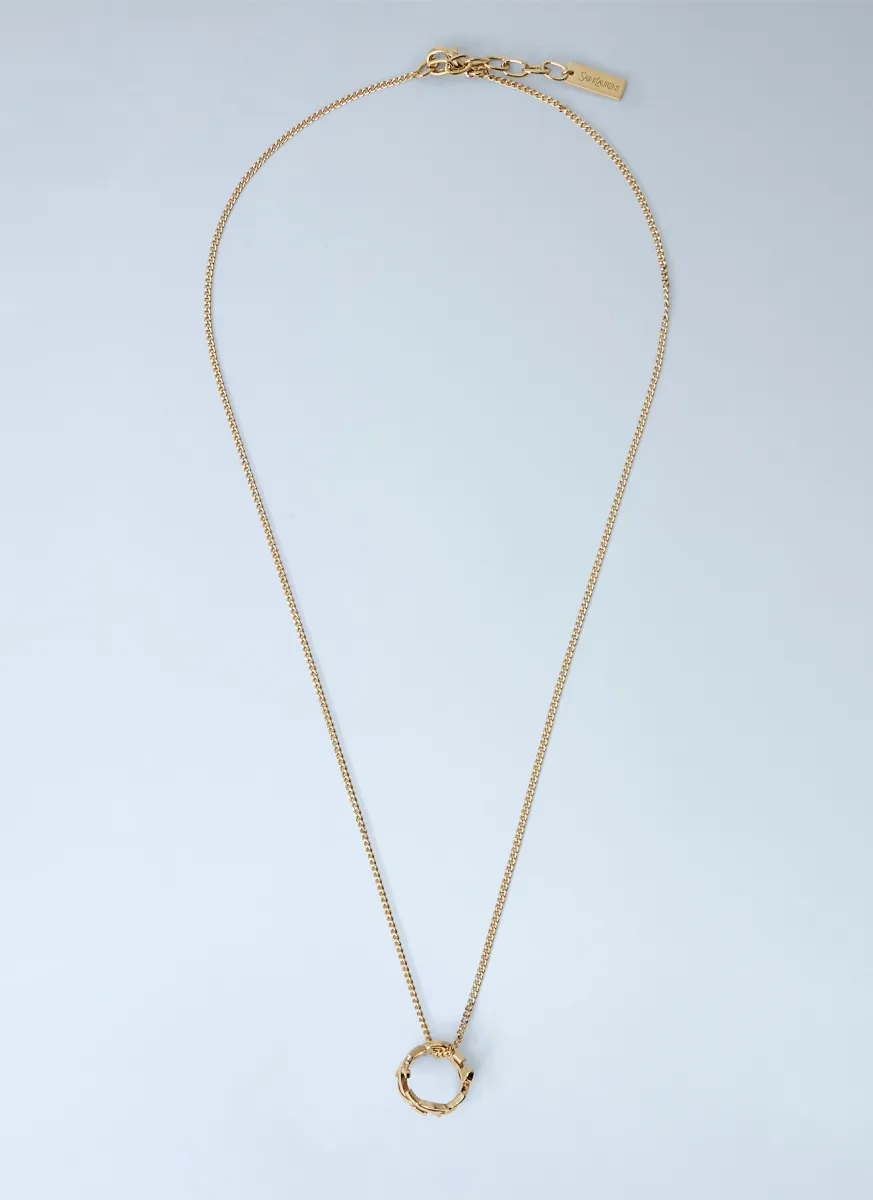 YSL Pendant Necklace