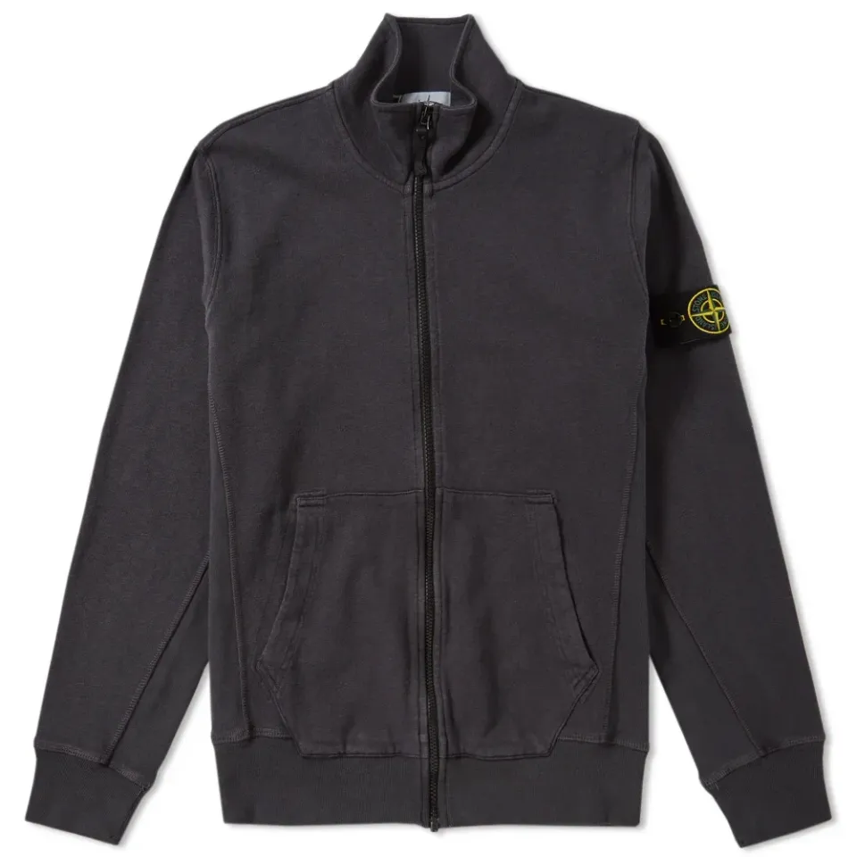 Garment Washed Track Jacket