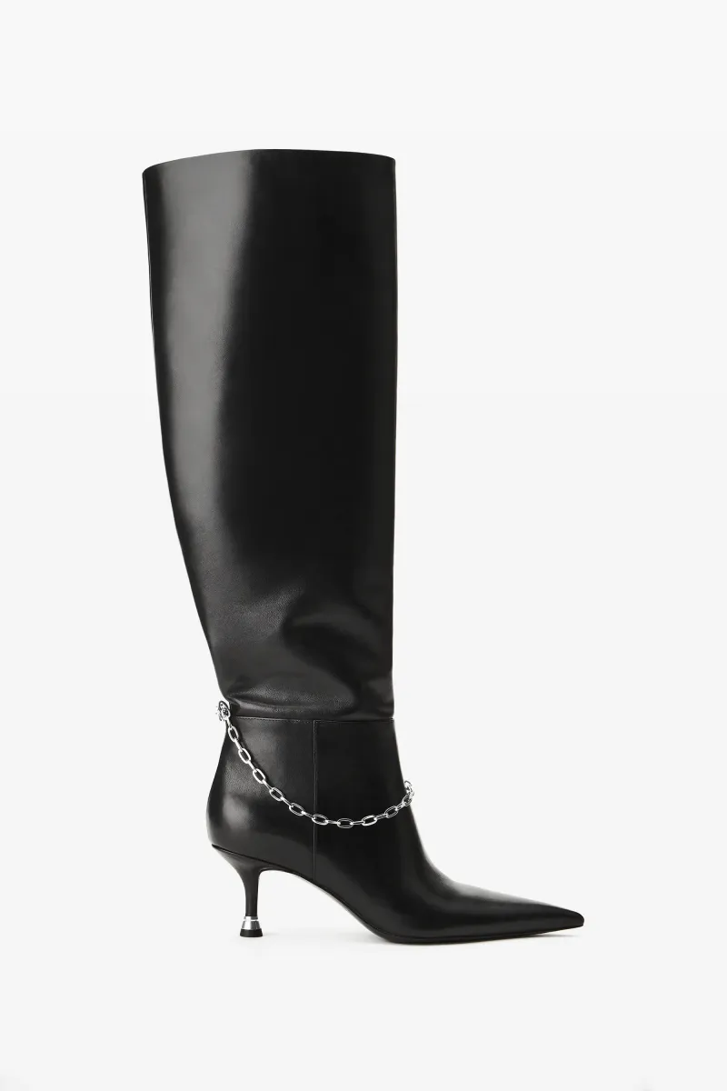 Akila Slouch Boot in Leather 65MM