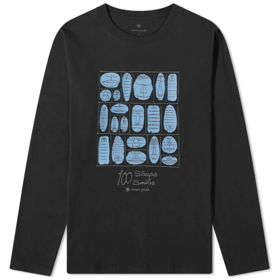 Long Sleeve 100 Sleep 100 Smile T-Shirt