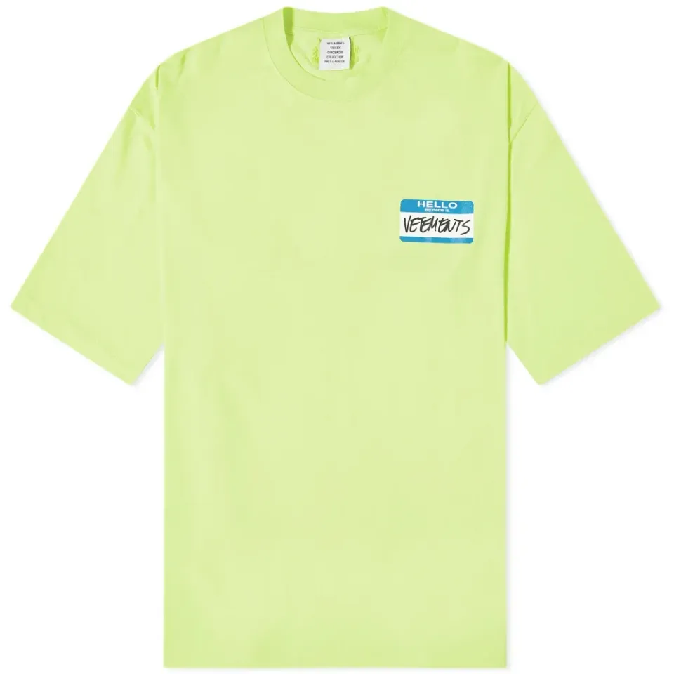My Name Is Oversized T-Shirt