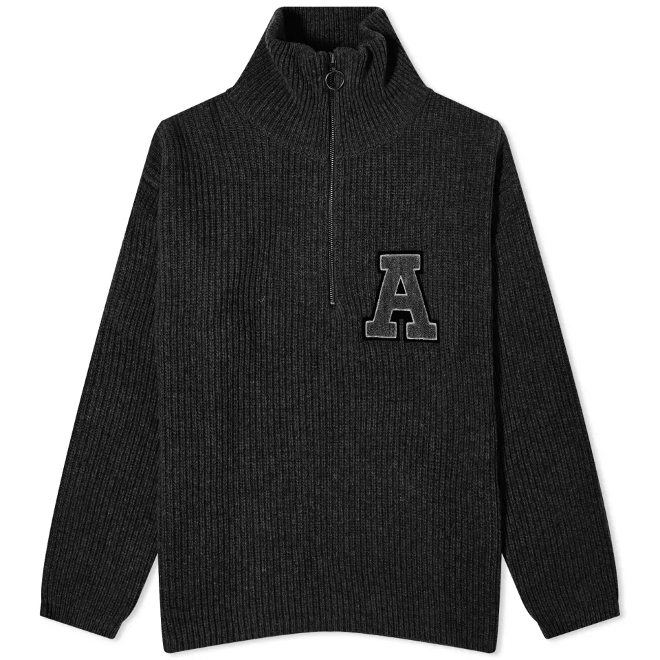 Team Half Zip Knit