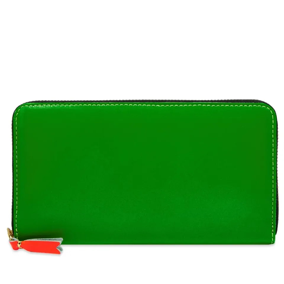 Comme des Garcons Sa0111 Super Fluo Zip Wallet