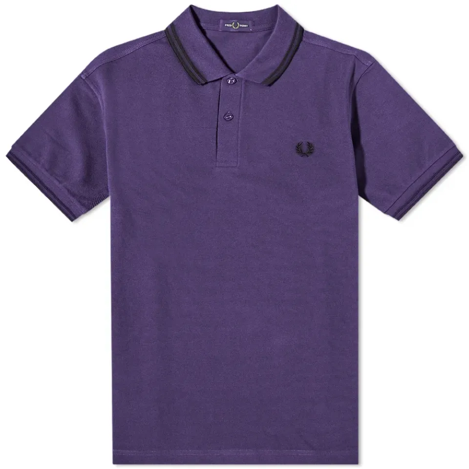 Authentic Slim Fit Twin Tipped Polo