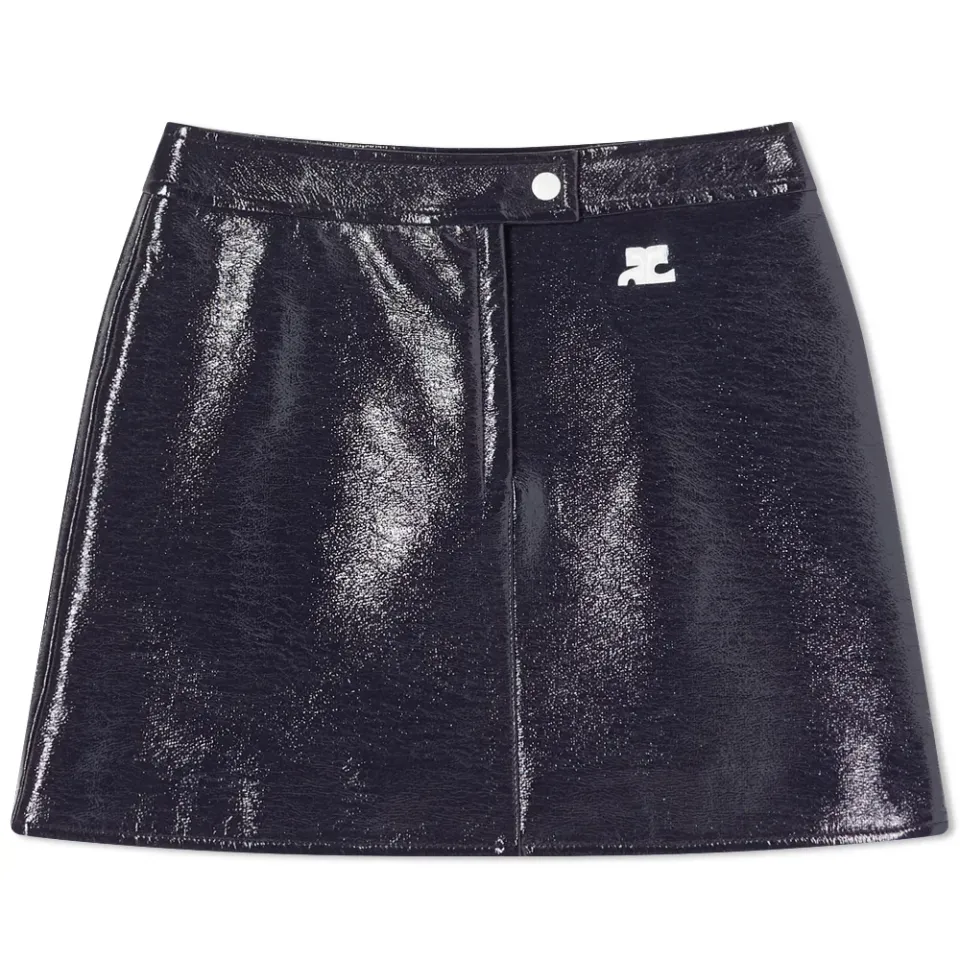 Vinyl Mini Skirt
