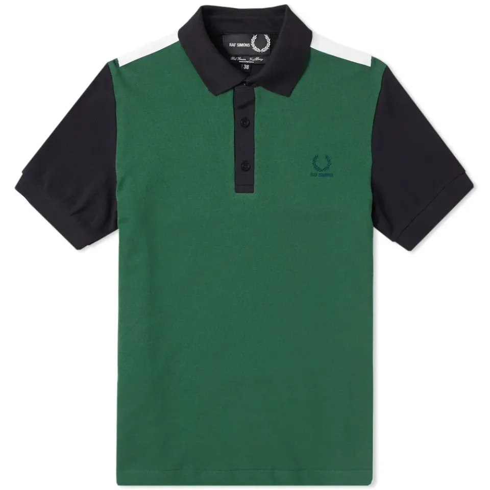 Tape Detail Pique Polo
