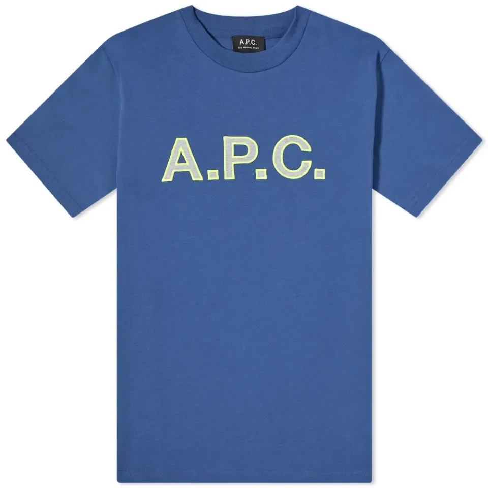 A.P.C. Romain Embroidered Logo T-Shirt
