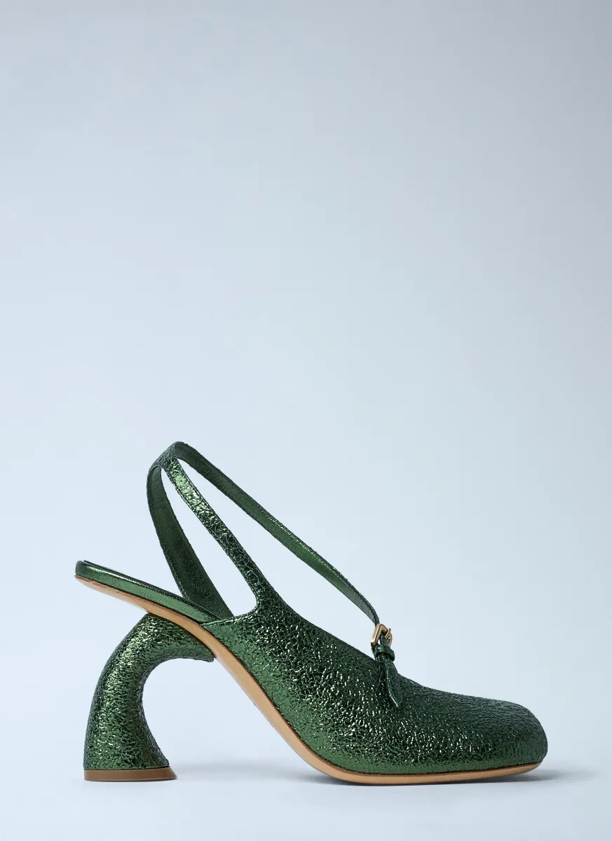 Metallic Heel