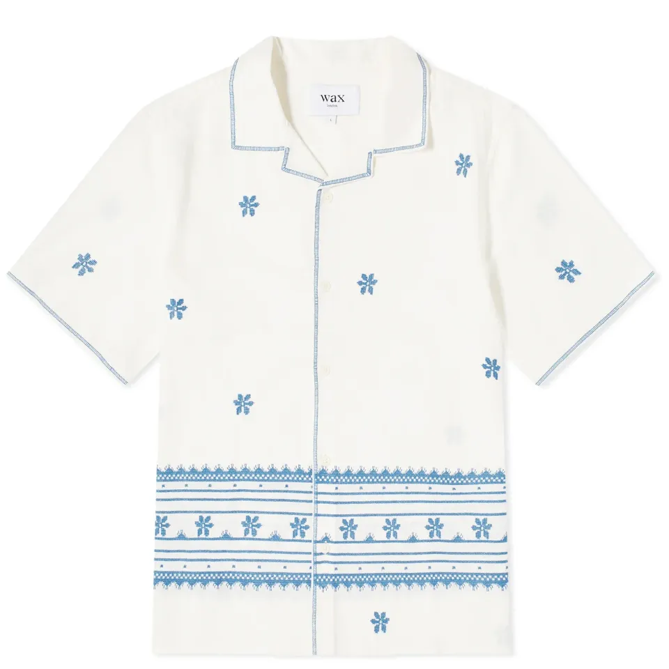 Didcot Daisy Embroidery Vacation Shirt