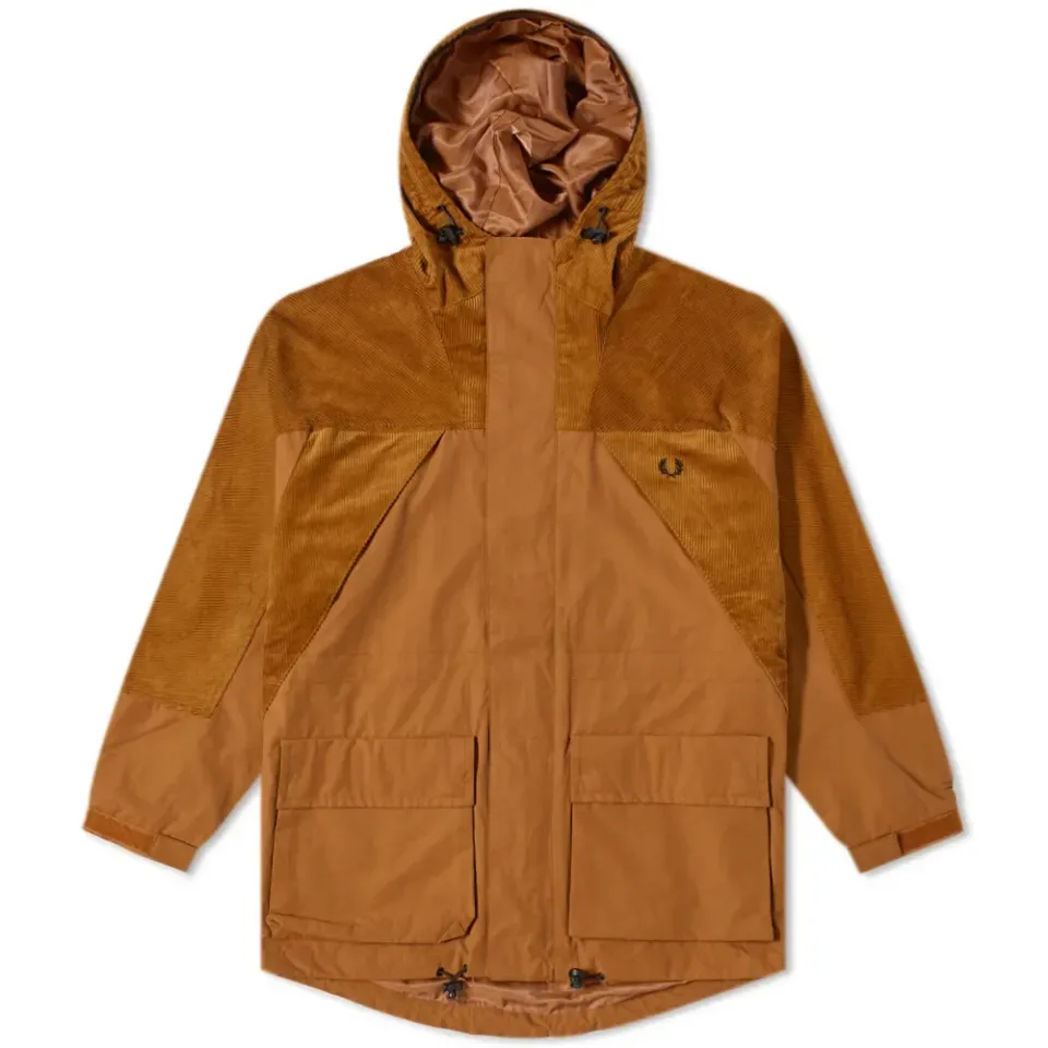 Cord Hooded Jacket