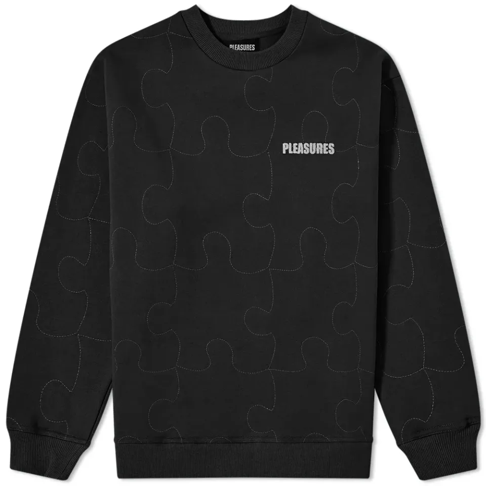 Pieces Reflective Crew Sweat