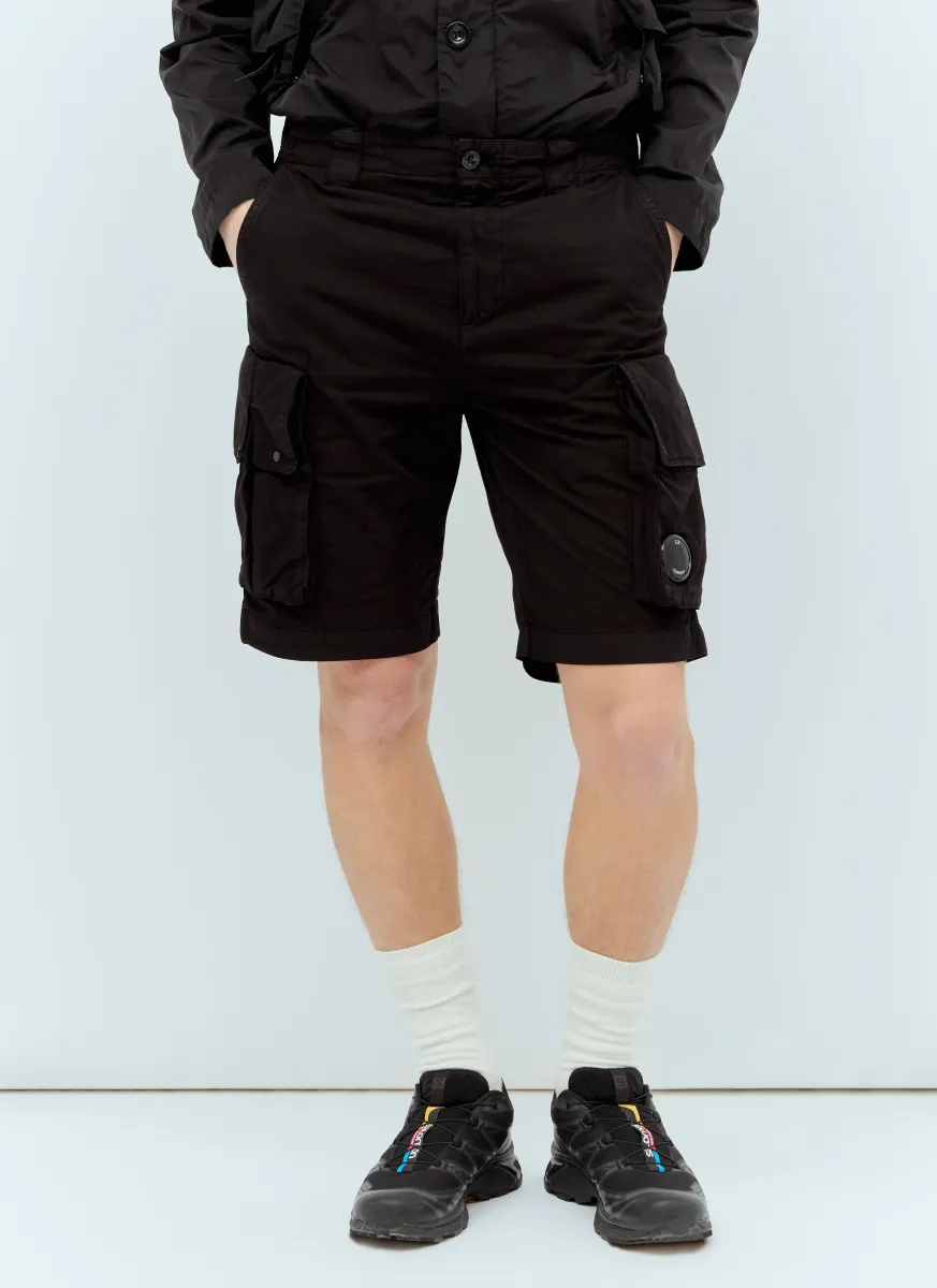 Twill Cargo Shorts