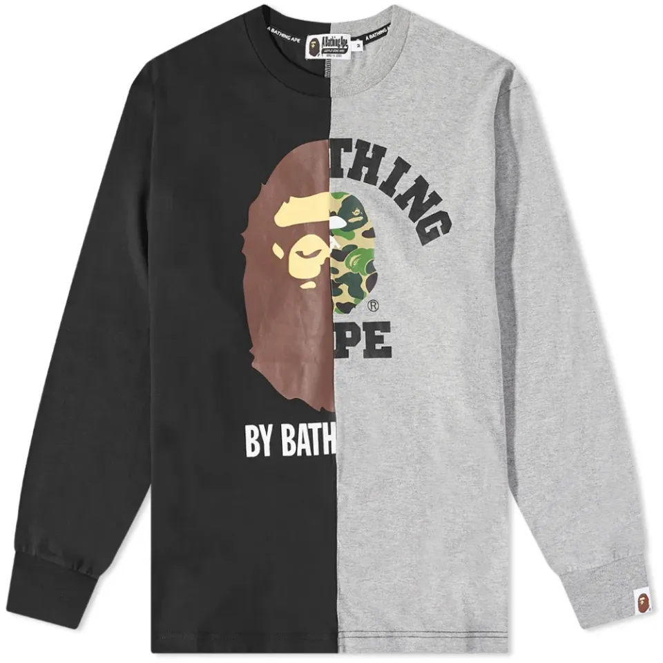 Long Sleeve College & By Bathing Relaxed Fit A
