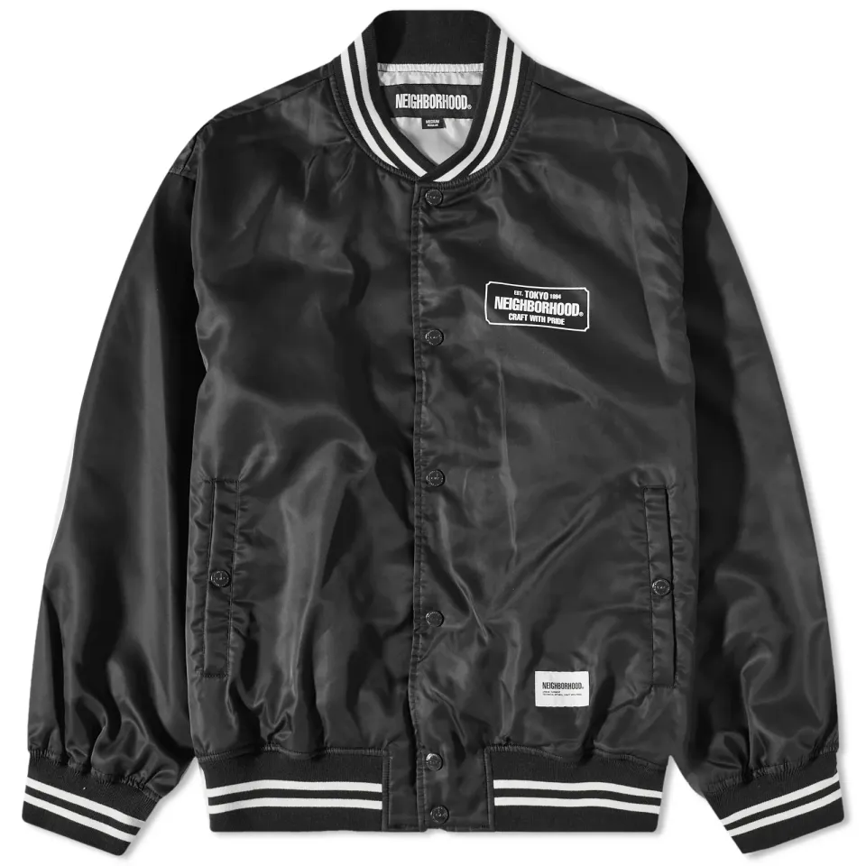 Logo Baseball Jacket