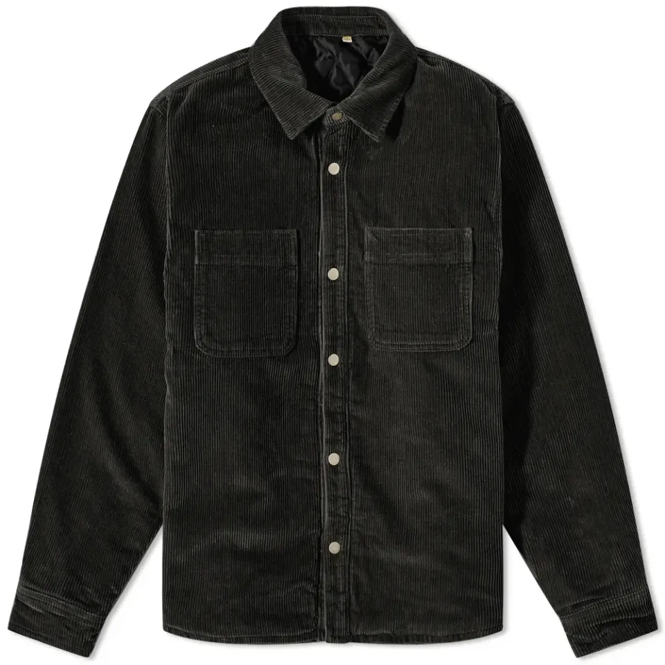 Cord Quilted Overshirt