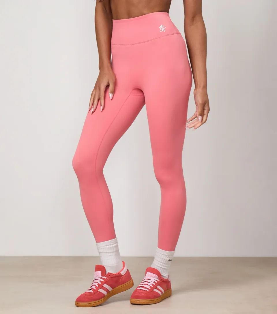 Women's Light Coral 365 Scrunch Leggings