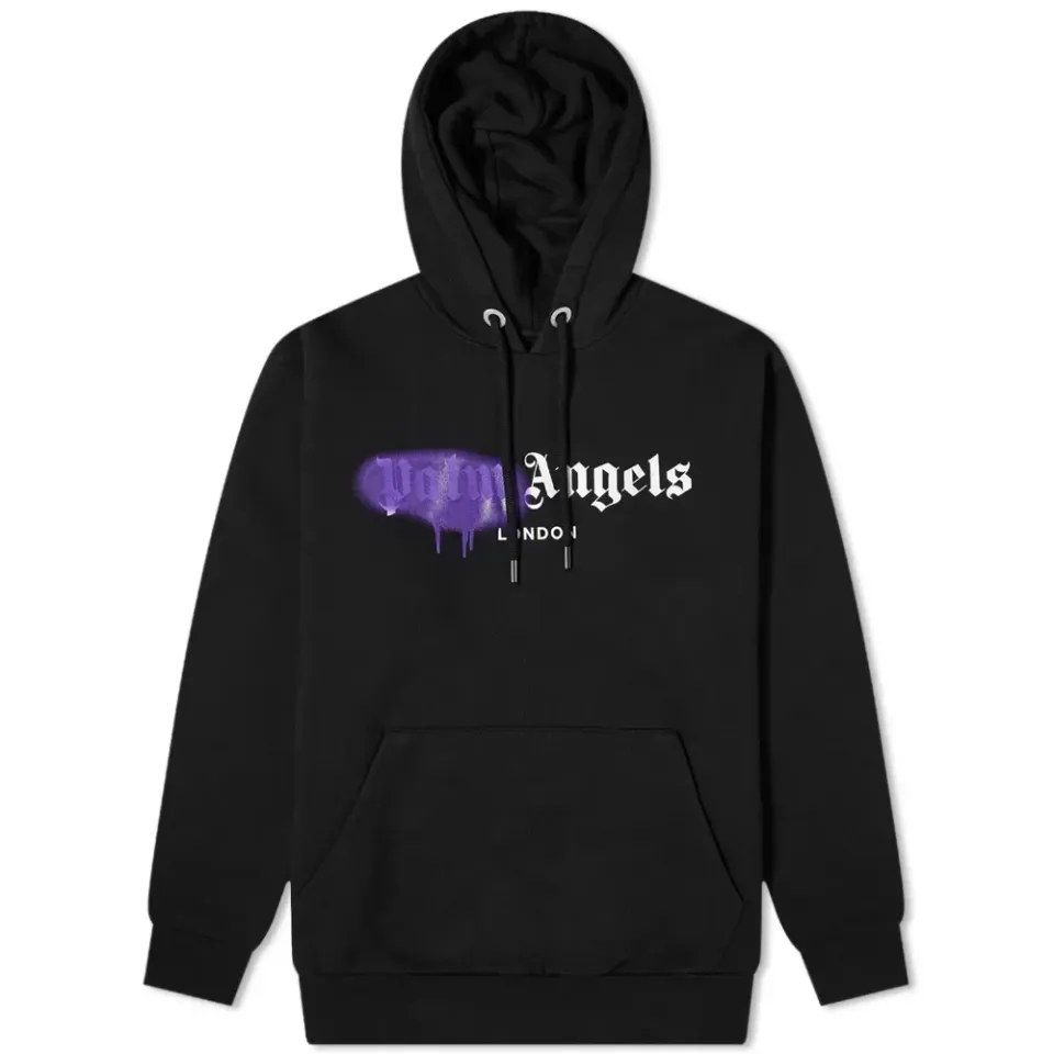 London Sprayed Logo Hoodie
