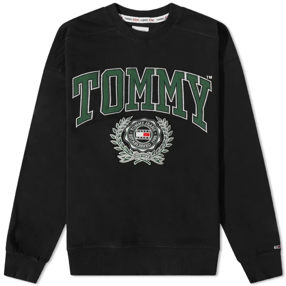 Boxy College Crew Sweat