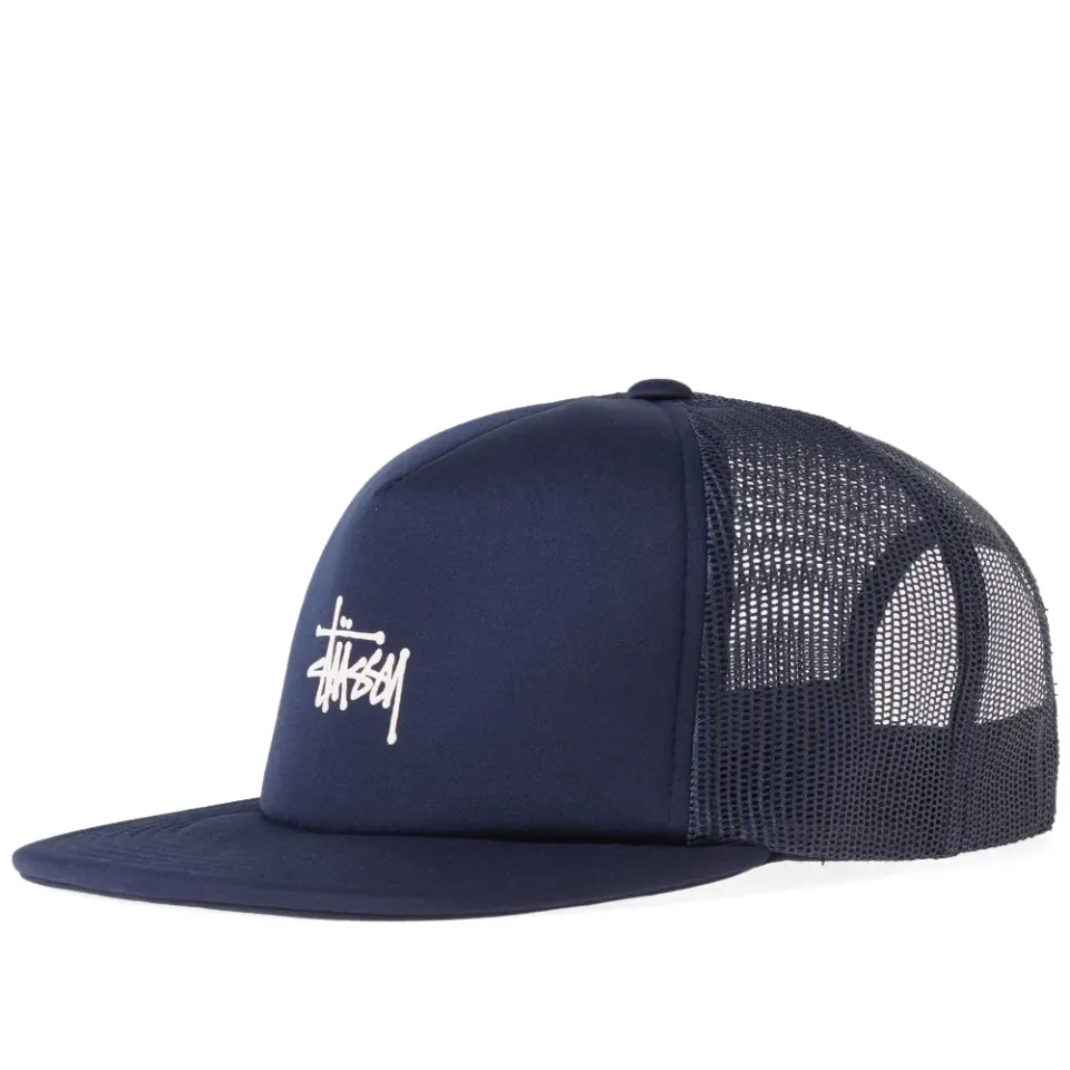 Puff Print Stock Trucker Cap