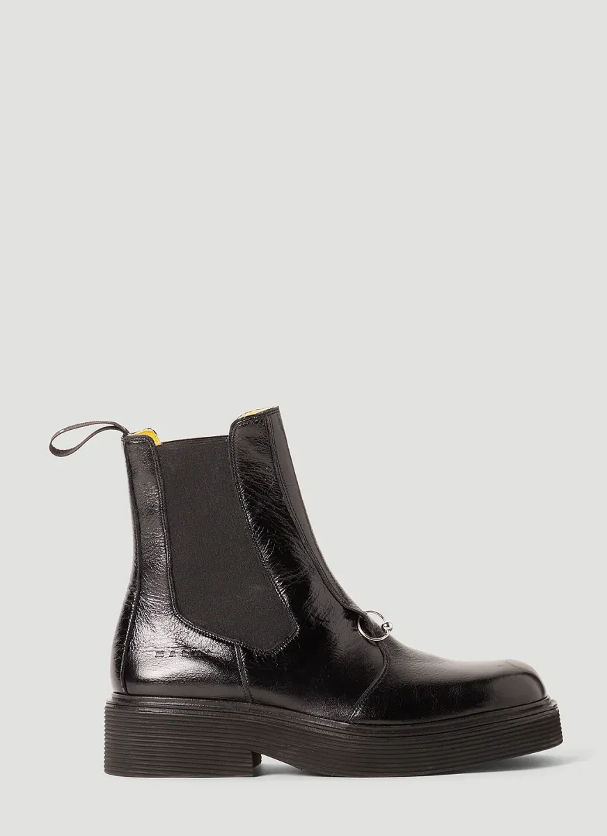 Pierced Chelsea Boots