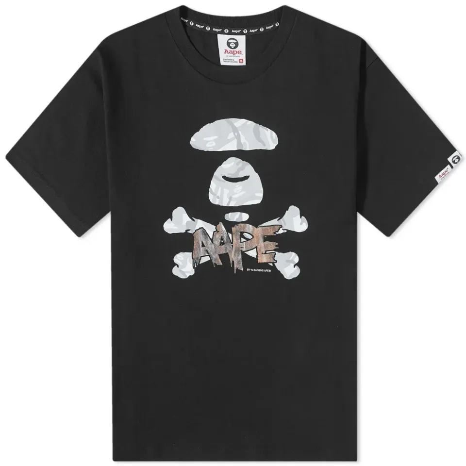 AAPE WHZ Camo Bones Tee