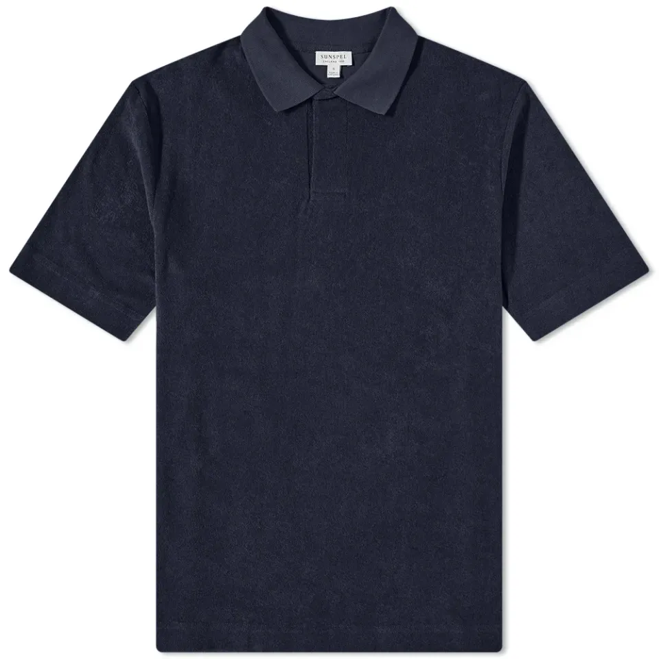 Towelling Polo Shirt