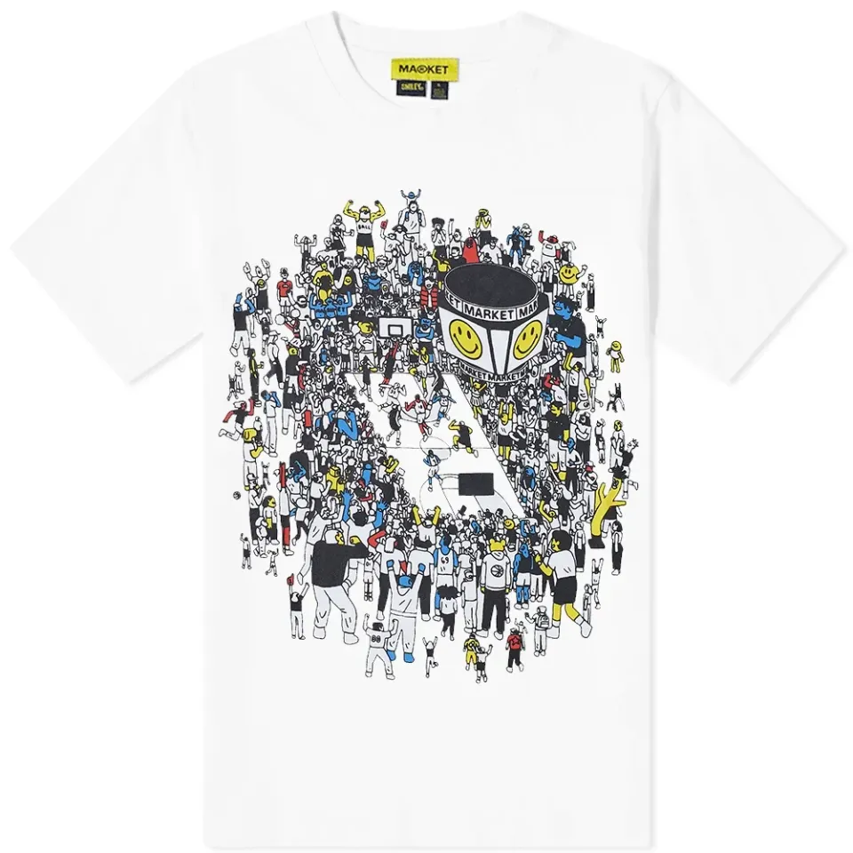 Smiley World BBall Game T-Shirt