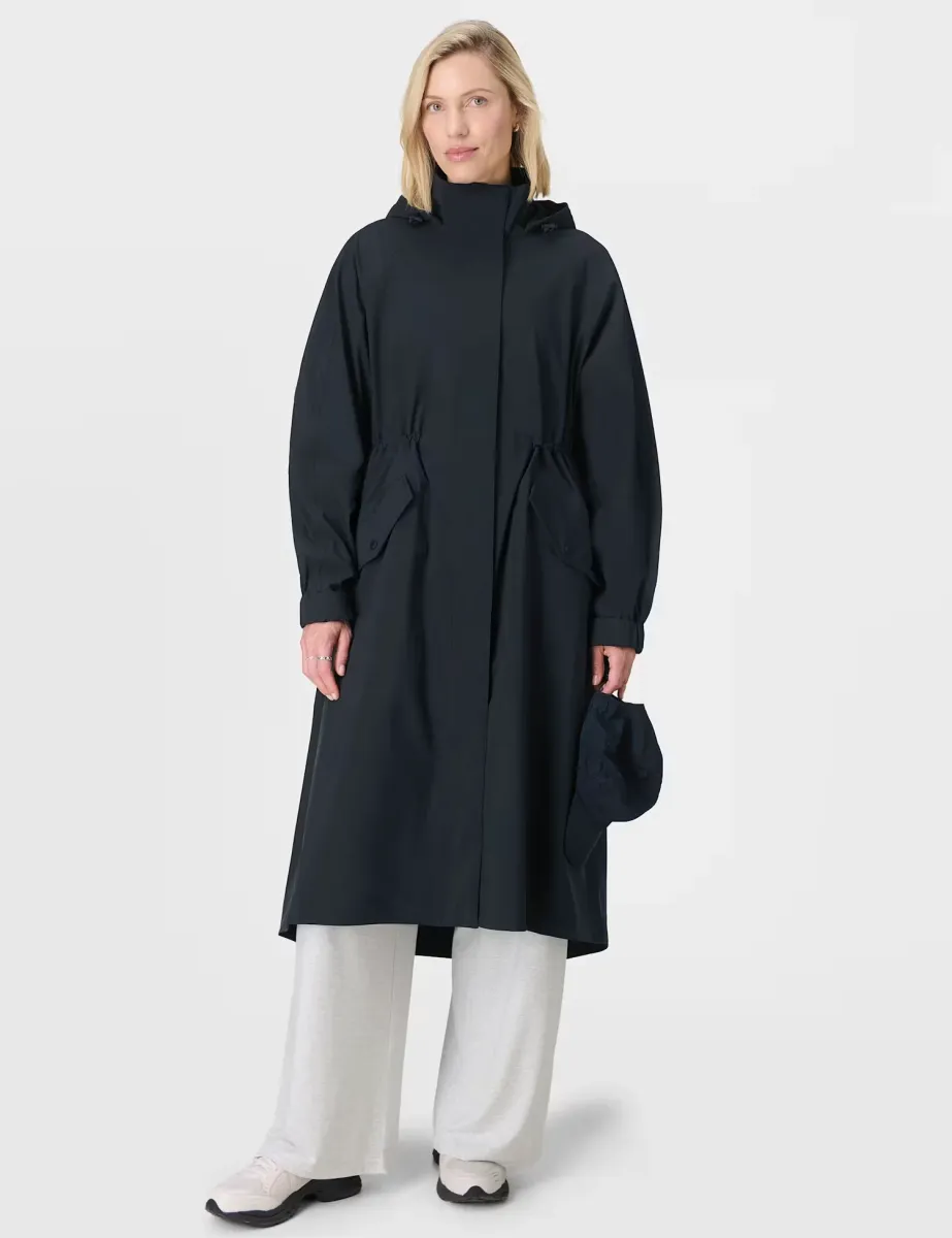 Motion Waterproof Hooded Longline Parka