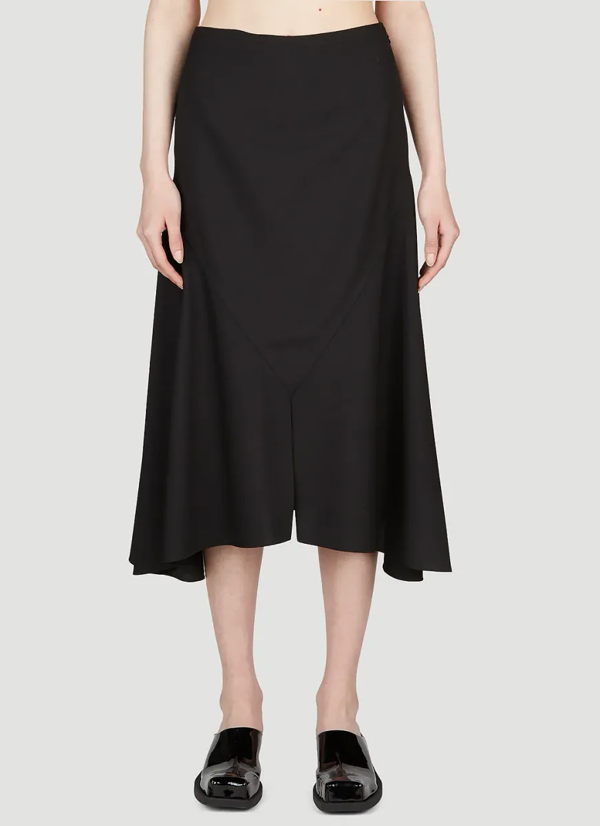 Asymmetric Fluid Skirt