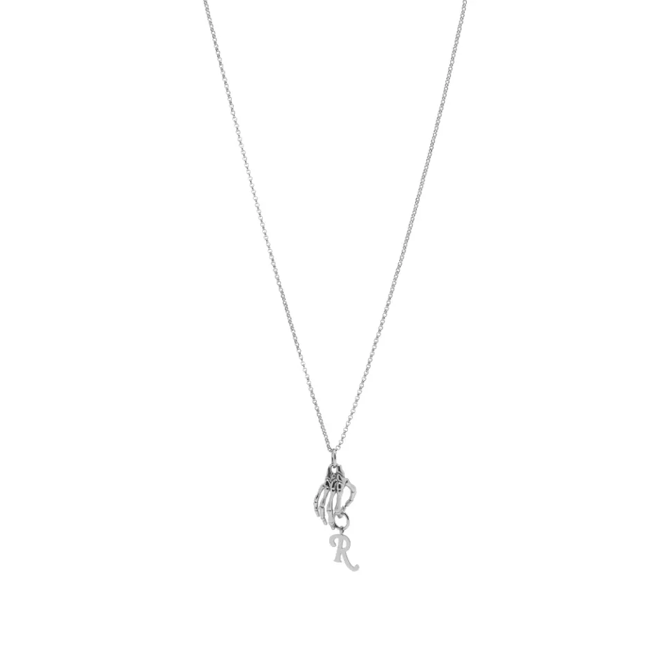 Skeleton Hand Necklace