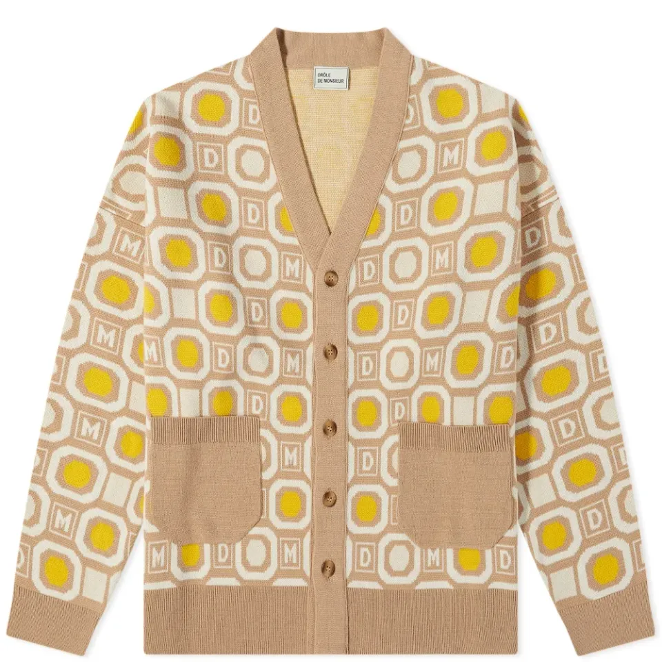 Geometric Cardigan