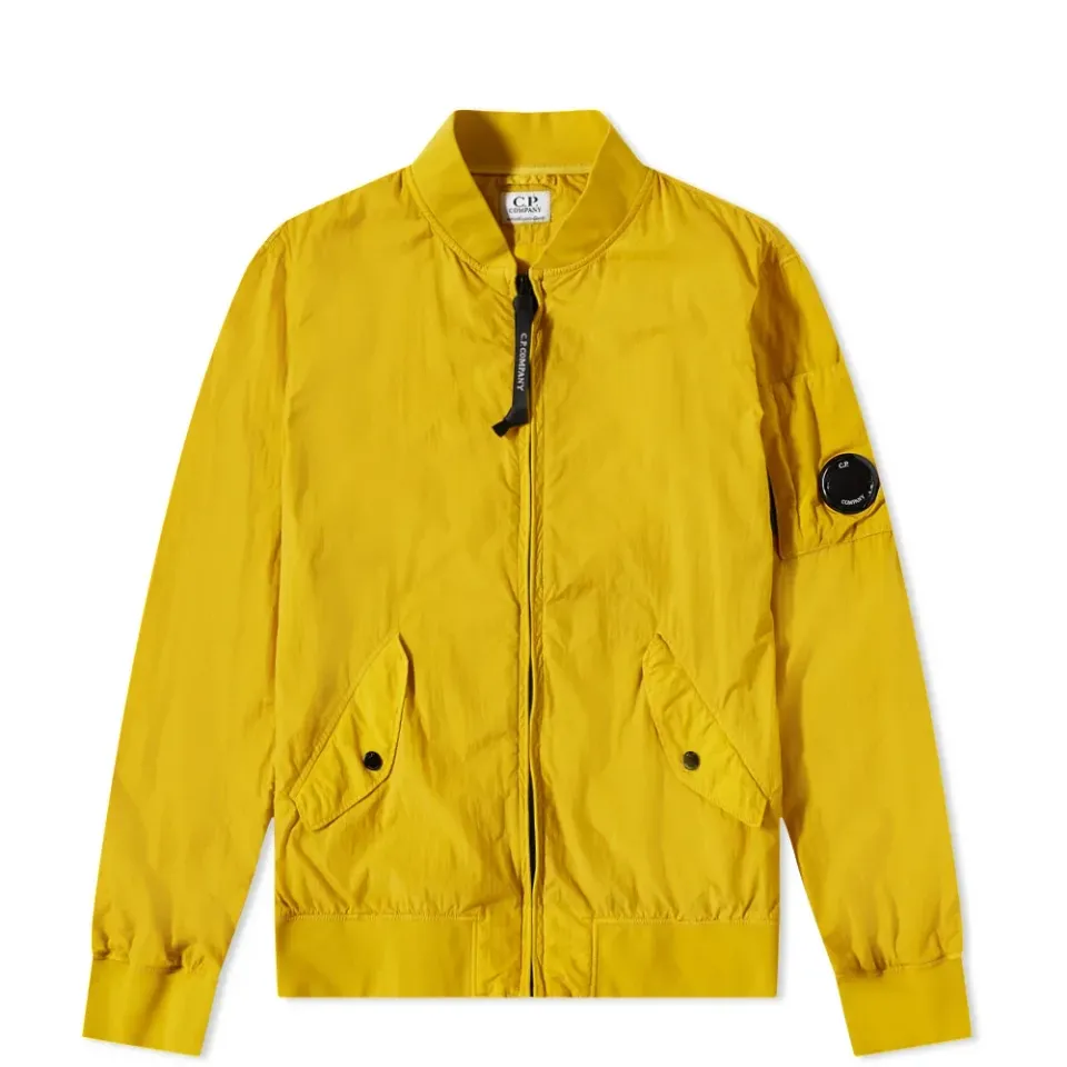 Arm Lens Bomber Jacket