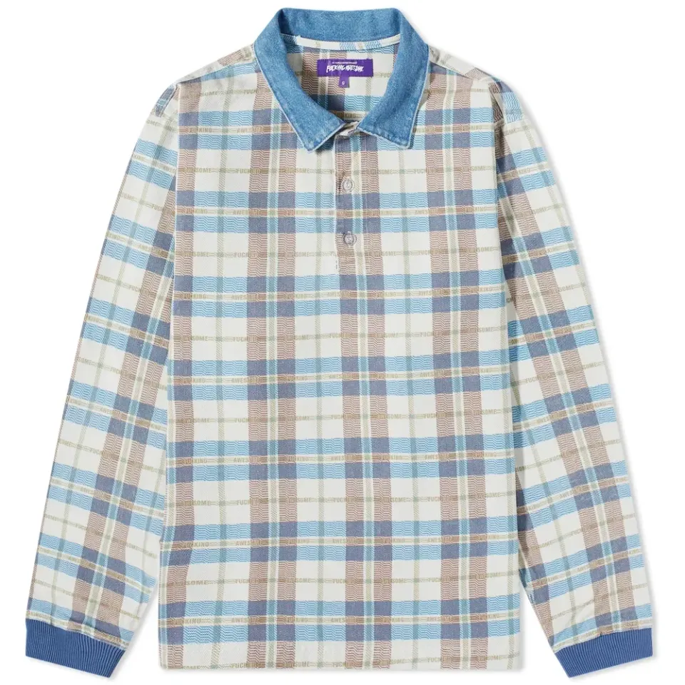 Plaid Rugby Shirt