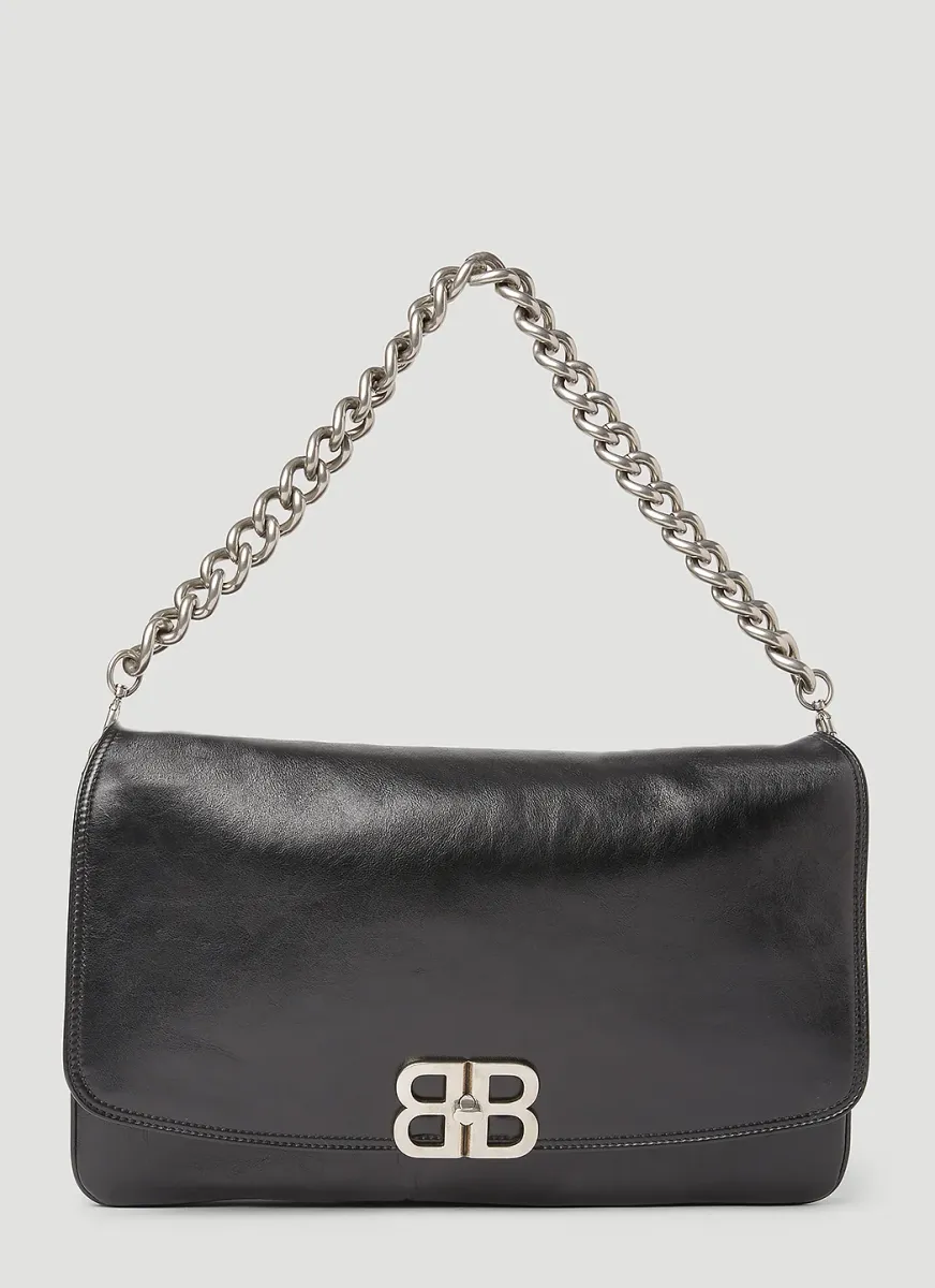 BB Soft Large Flap Shoulder Bag