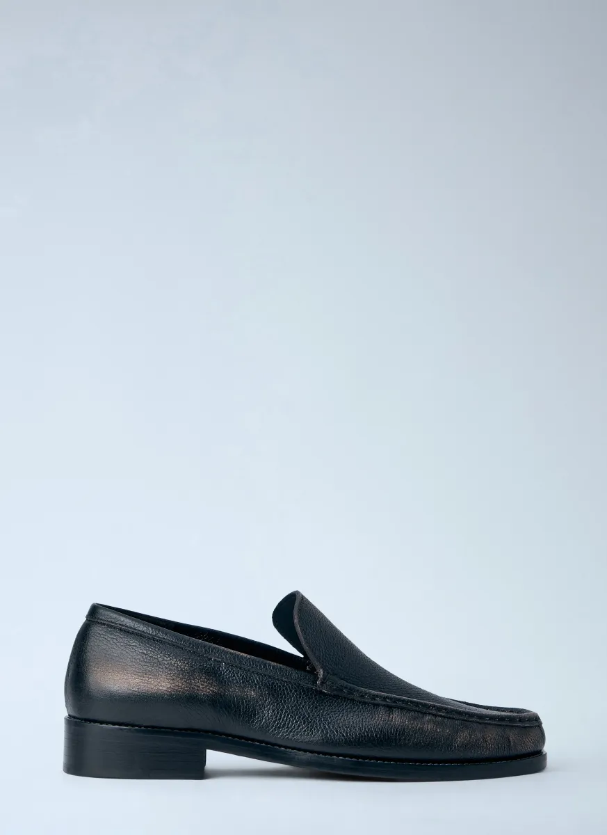 Leather Loafers