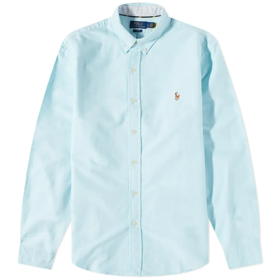 Slim Fit Button Down Oxford Shirt