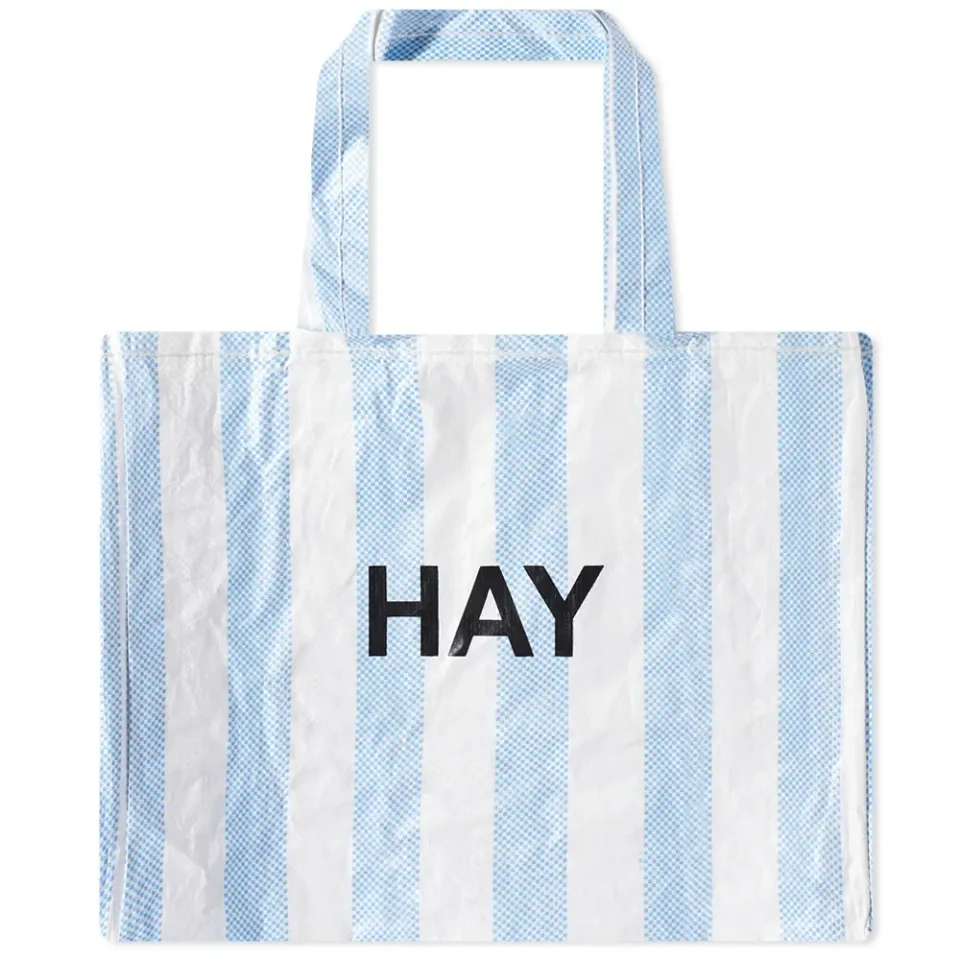 Recycled Candy Stripe Bag - Medium