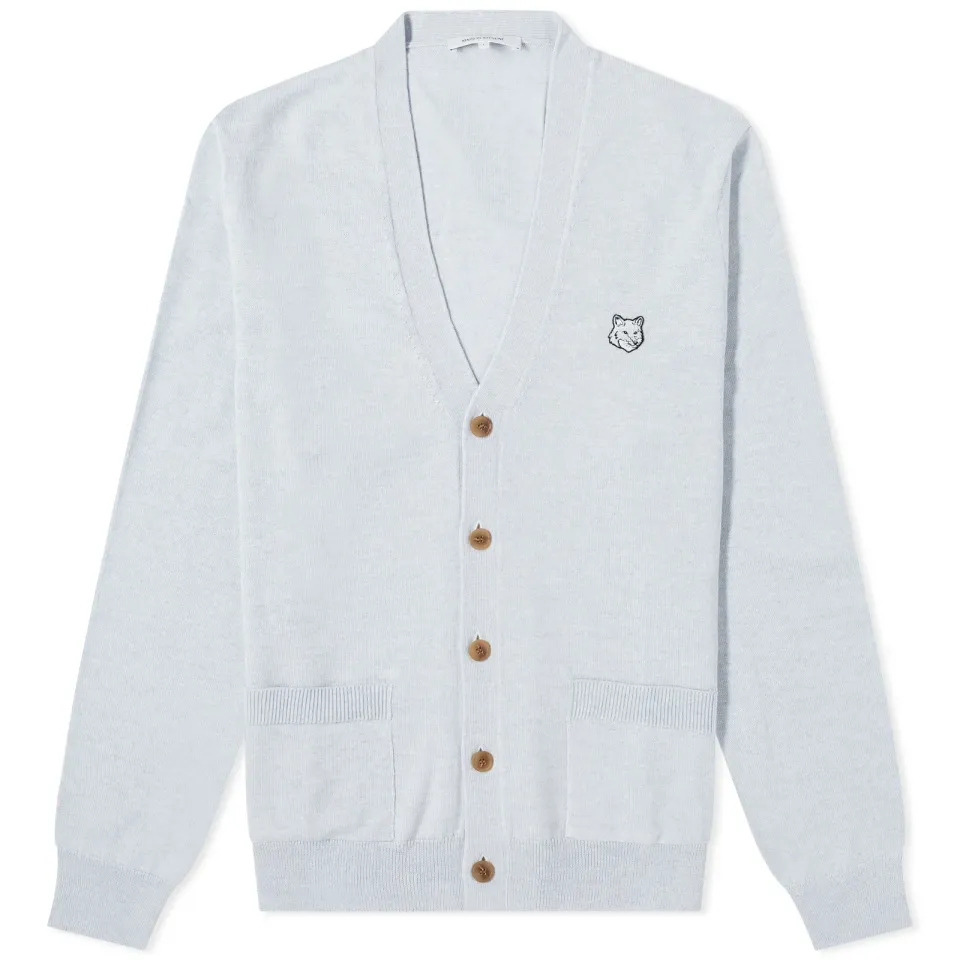 Maison Kitsuné Bold Fox Head Patch Cardigan