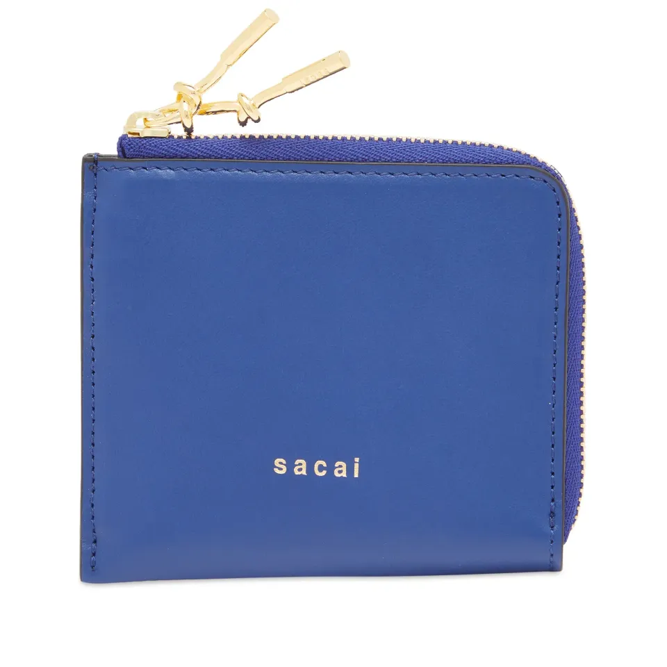 Bicolour Half Wallet