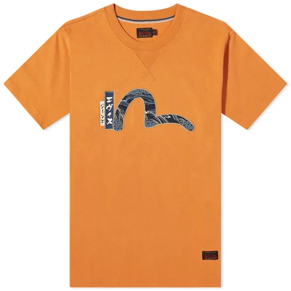 Embroidered Seagull T-Shirt