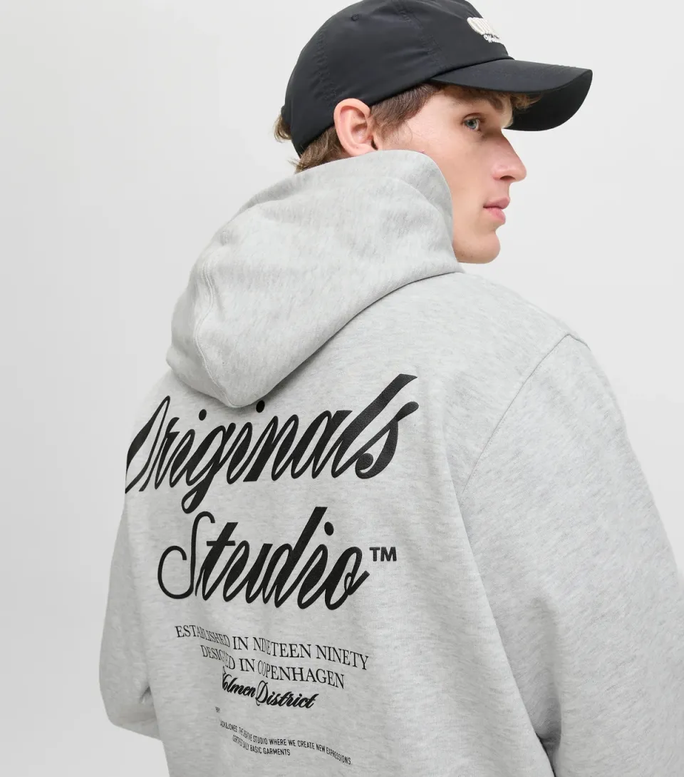 Men's Grey Original Studios Hoodie