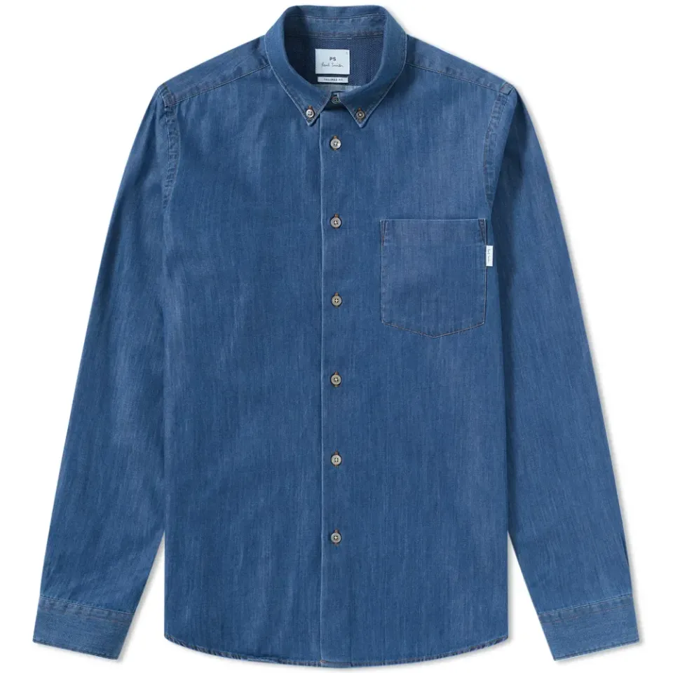 Button Down Denim Shirt