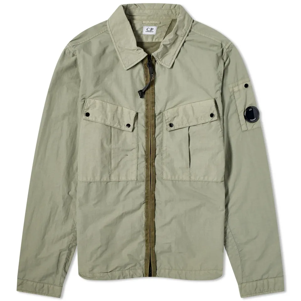 Flatt Nylon Zip Overshirt
