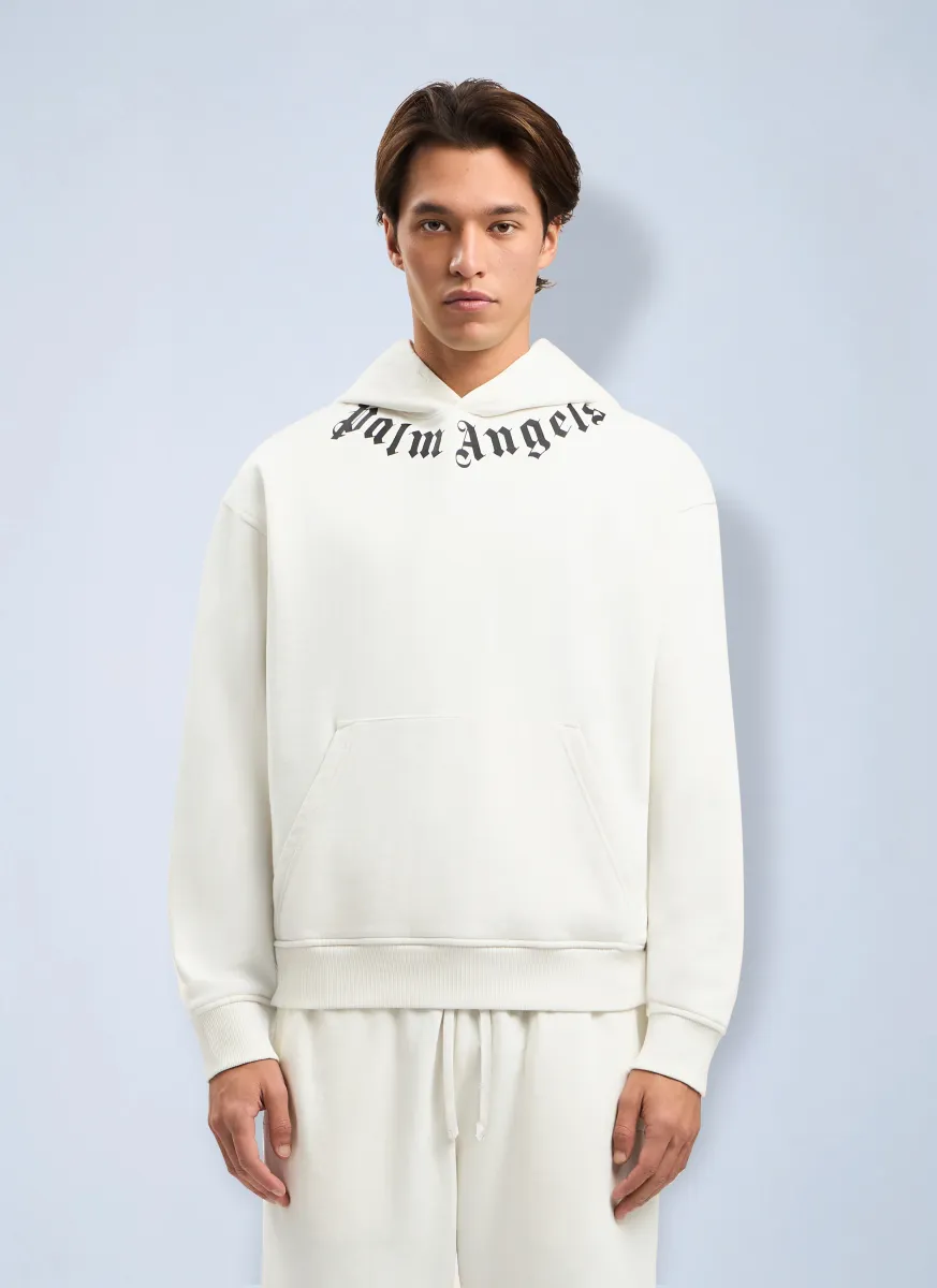 Neck Logo Hoodie