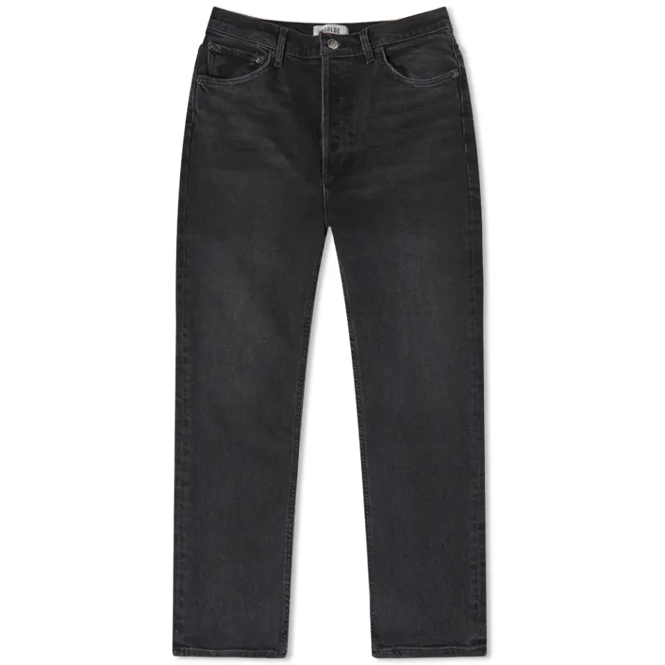 Riley High Rise Straight Crop Jean