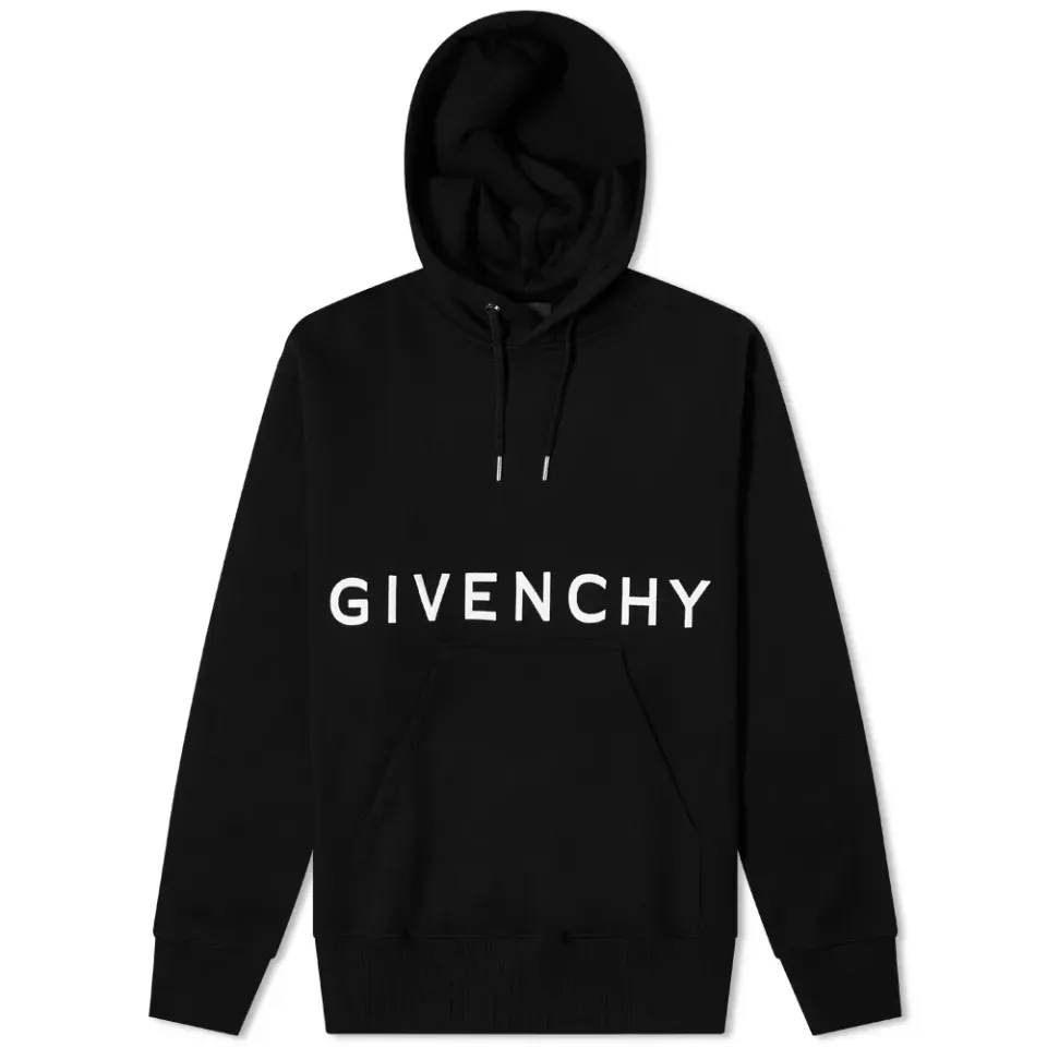Embroidered Logo Hoodie